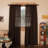 Yvaine 100% Cotton Semi Sheer Curtain Panel Pair-323441219