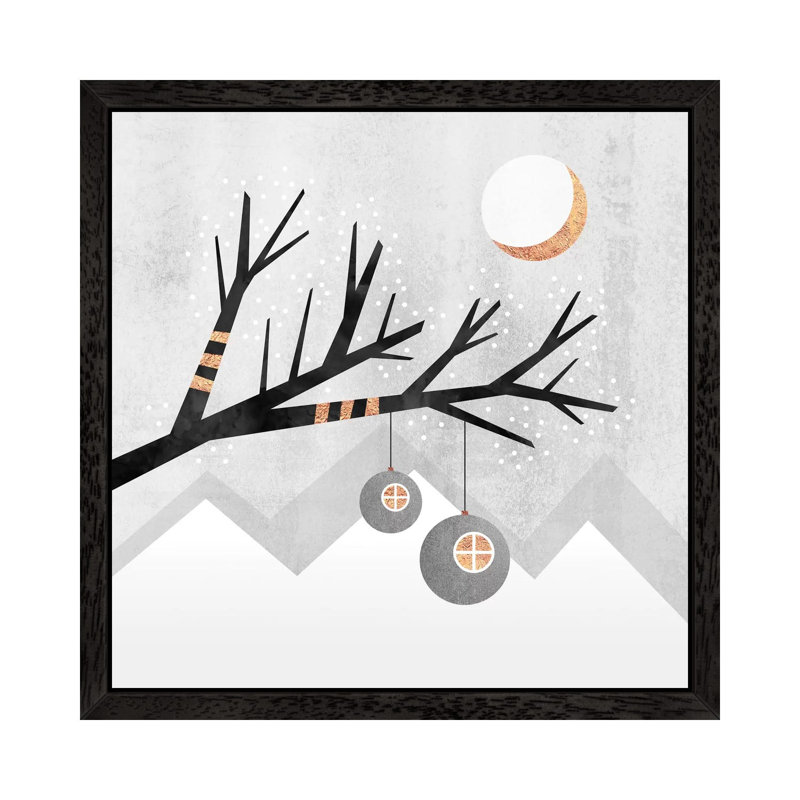 Elisabeth Fredriksson - Print on Canvas, 93.98 cm H x 93.98 cm W, Black Framed