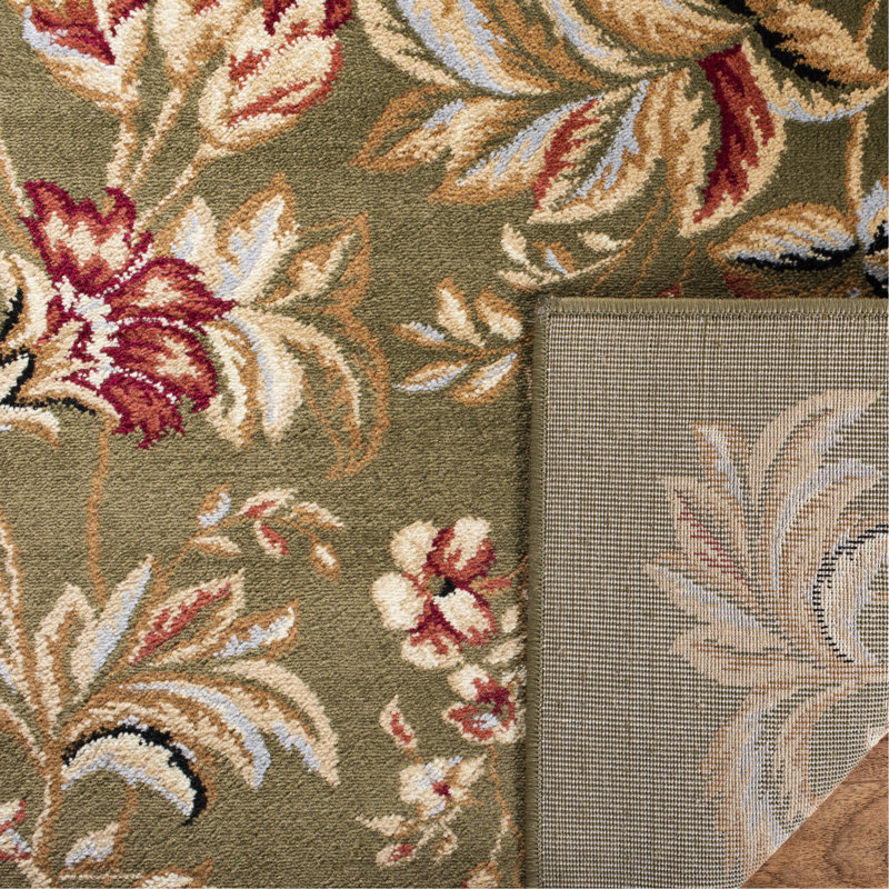 Carolane Performance Floral Rug, Rectangle 8' x 11'