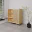 Tablettes de rangement à grande capacité à porte unique pour le salon, la salle de bain et autres décors