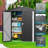 6 Ft. W X 4 Ft. D Outdoor Metal Storage Shed-88165558