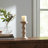 Handmade Rustic Solid Wood Tabletop Candlestick-494634522-456871914