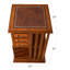 Solid Wood Shelves Bookcase