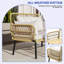 Causeuse d'extérieur en osier Patio Furniture-1955197719