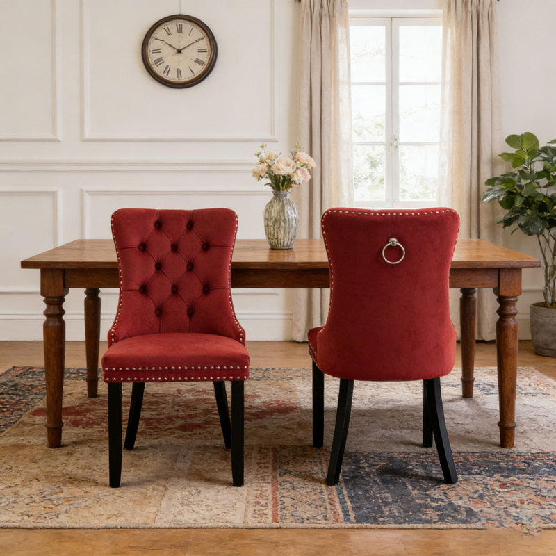 Classic Velvet Dining Chairs