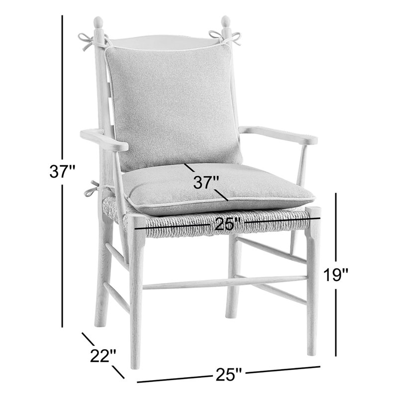 Doppler Upholstered Arm Chair, Stripped Oak