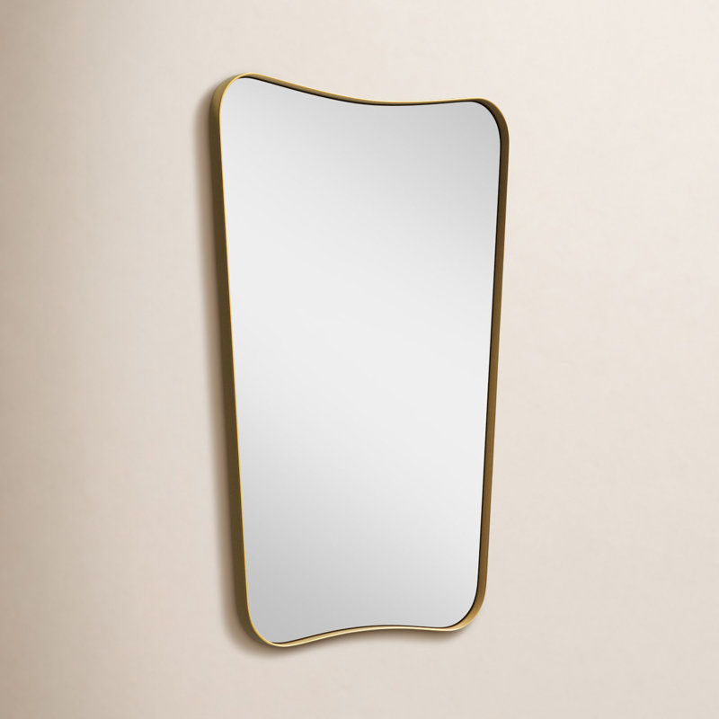 Capra Metal Wavy Wall Mirror