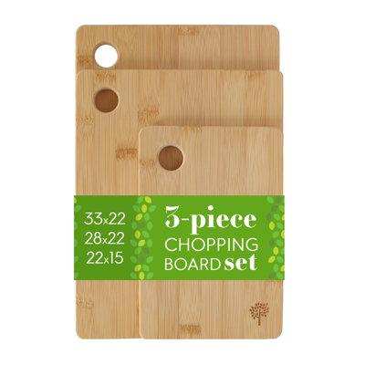 Nicola Spring Bamboo Chopping Board Set