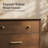 Modern 6-Drawer Dresser with Gold Handles, 54" Wide Teal Blue Storage Chest for Bedroom or Living Room-626497615