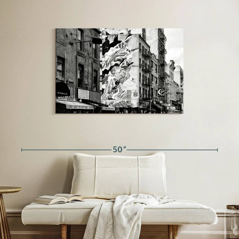 Scène urbaine Sirci Manhattan, H 26 po x l 39 po