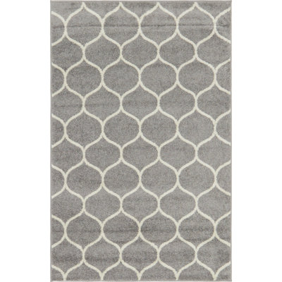 Tapis gris clair Lllan