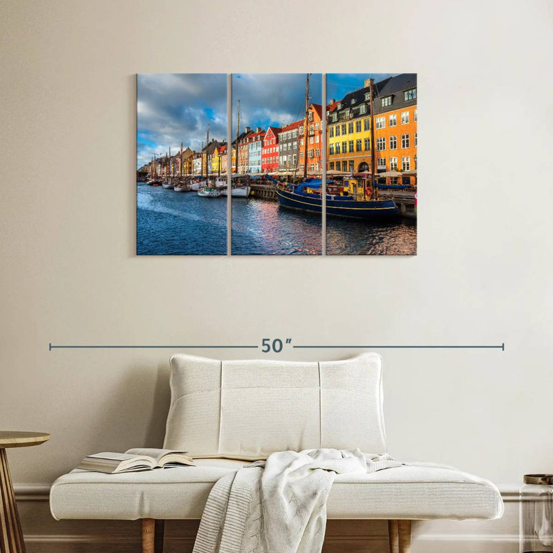 Hannes Nyhavn Port Copenhagen, 24" H x 38" W
