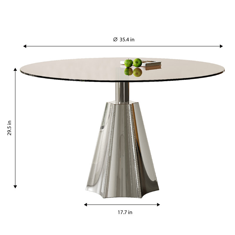 Table de salle à manger compacte de 35 po (avec table seulement)