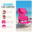 Chaise de camping inclinable portative Ostrich The Backpacker-94764075