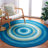Kaneez Hand Woven Performance Machine Washable Striped Rug-1537766145