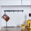 Bar Farmhouse, buffet de cuisine 68,9 po avec rangement et amp; Prises de courant | Panneau de particules | American Traditional