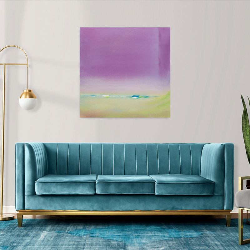 Now And Then Abstract Contemporary Art, 36" H x 36" W