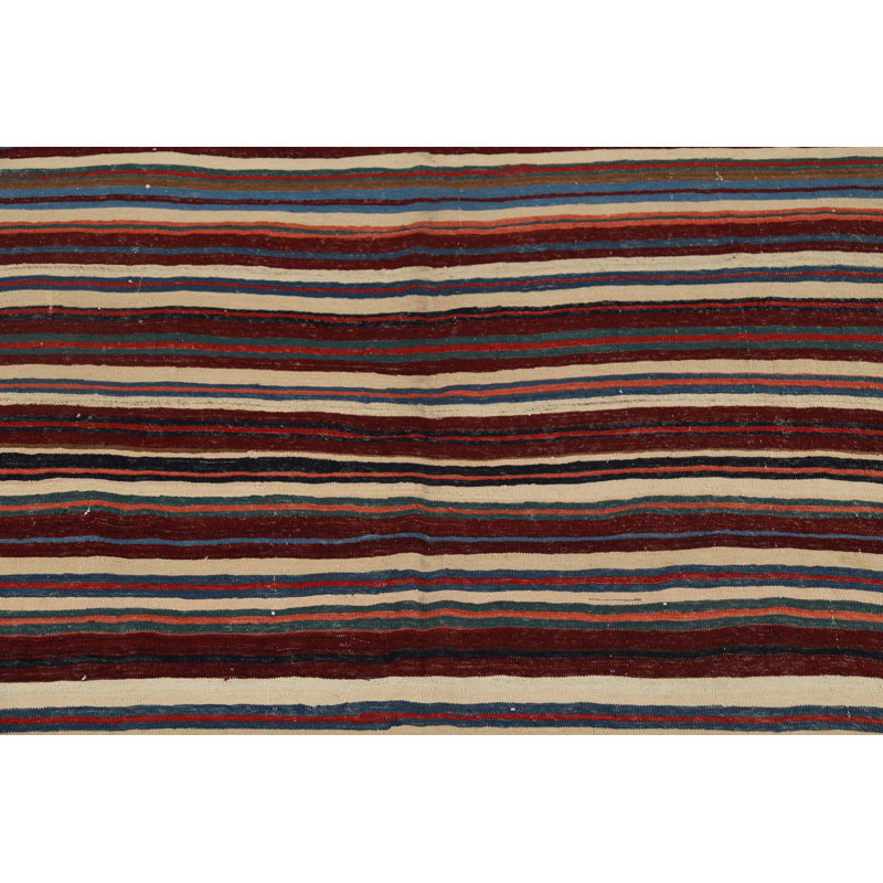 Tapis kilim à teinture végétale 6 x 9