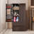 Bayview Elinna 47.2” H Stand Kitchen Pantry with 2 Drawers, 3 Shelves-319466661
