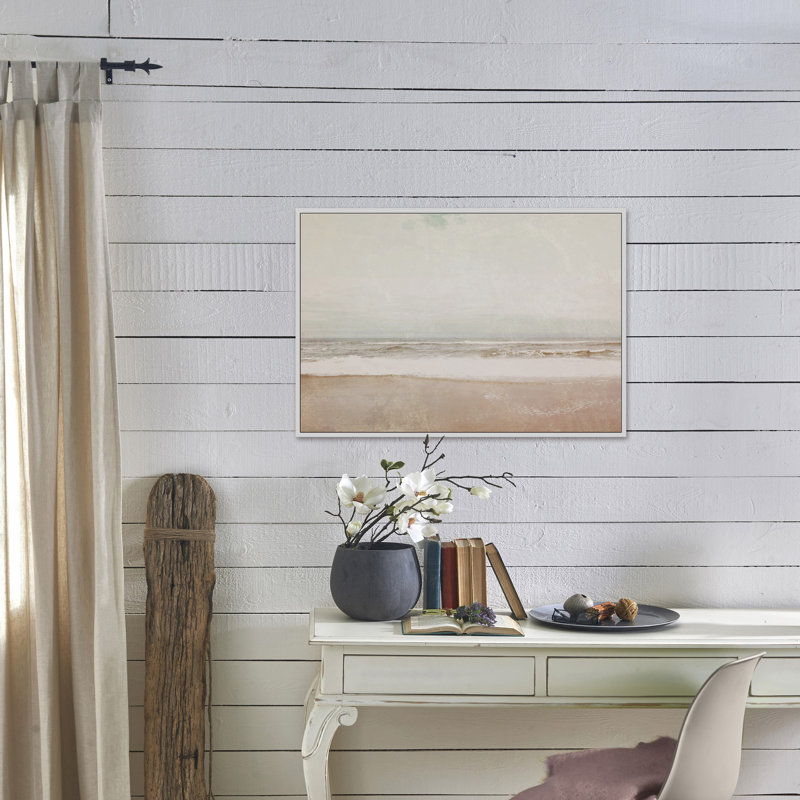 «Serenity Beach», reproduction de photo sur toile encadrée, 30 po x 45 po