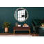 Huldar Glass Flat Wall Mirror