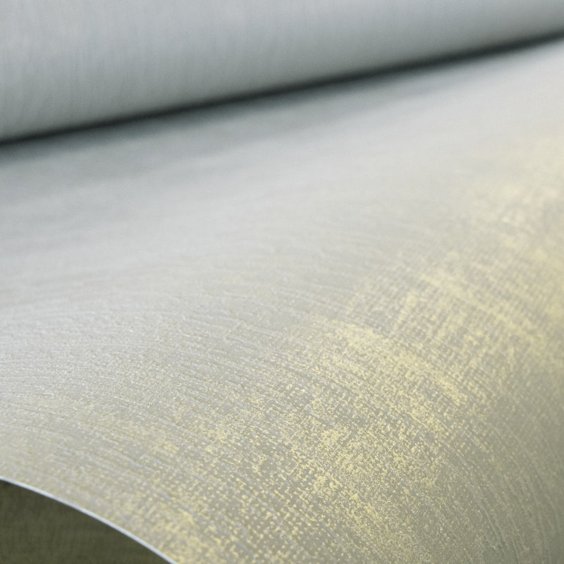 Universe Mercury Metallic Plain Texture Design Wallpaper Roll, Blue