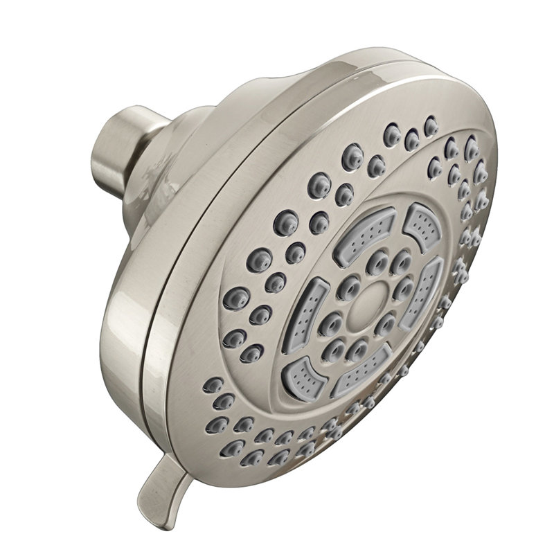 HydroFocus Dual Shower Head 2 GPM GPM, Polished Chrome