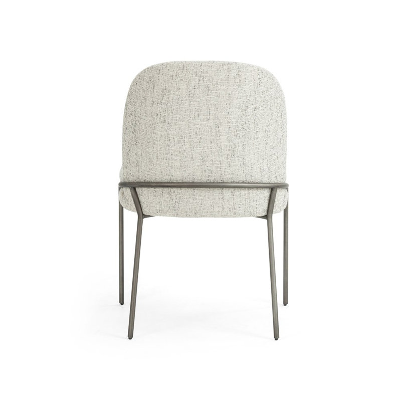 Astrud Upholstered Dining Chair, White Performance
