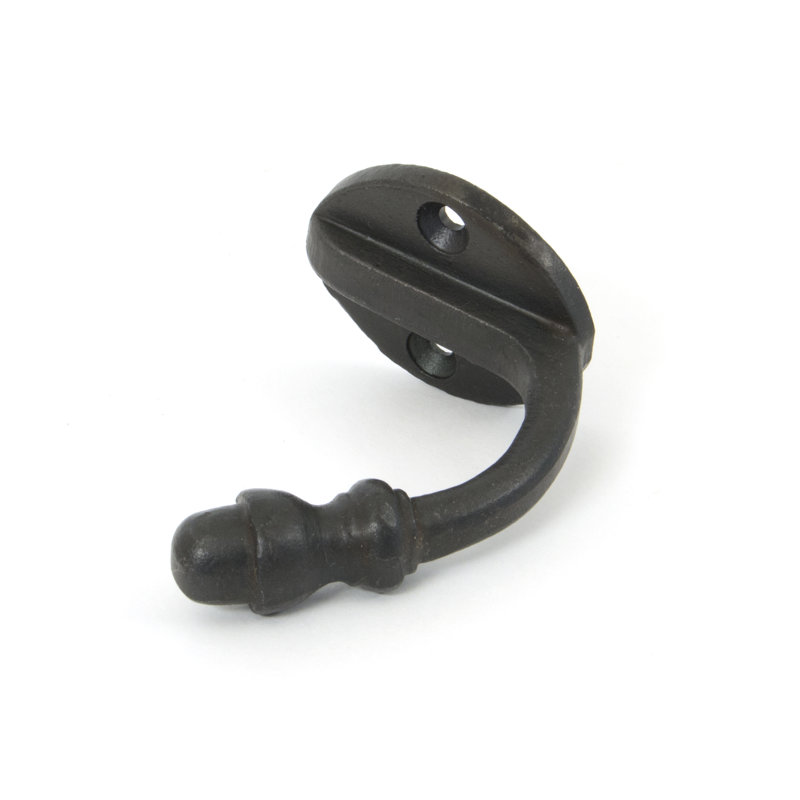 Coat Hooks Steel Wall Hook, Beeswax