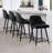 Swivel Velvet Upholstered Counter & Bar Stool-28795501-28795500