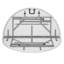 Table ronde pliante Regency Trestle-129907482