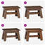Solid Wood Accent Stool