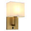 Sabrenia Gold 30.5cm H Outdoor Sconce