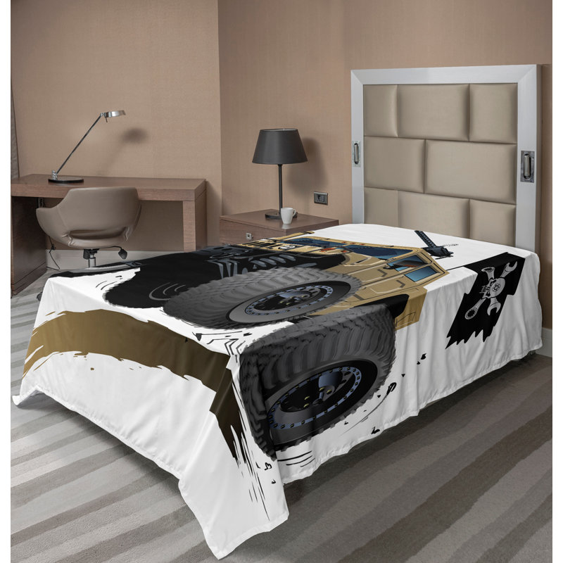 Drap plat Ambesonne, Drap plat pour lit simple