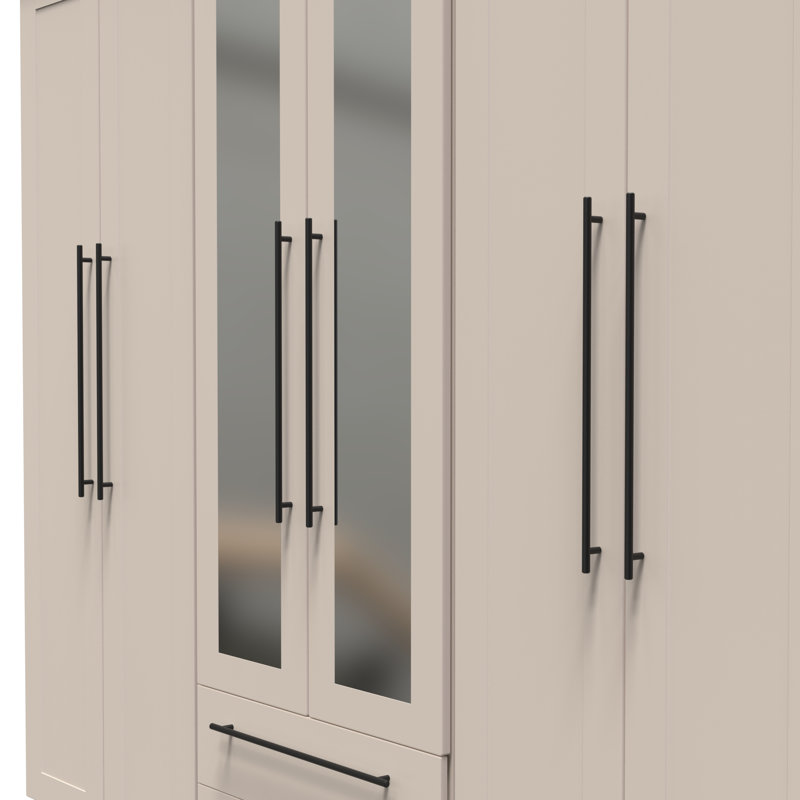 Fully Assembled 3 Door Wardrobe, Kashmir