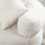 Canapé simple en chenille avec coussins-276592242