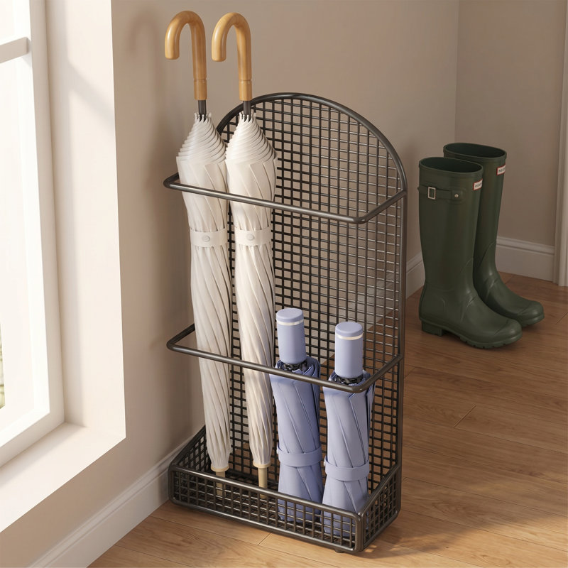 Porte-parapluie mural, Black