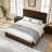 3-Piece Bedroom Set With A King Size Bed And 2 Nightstands-1285163185-1278241884