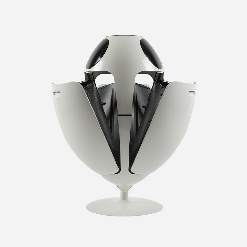 OVETTO ABS LACOQUE, White/Black