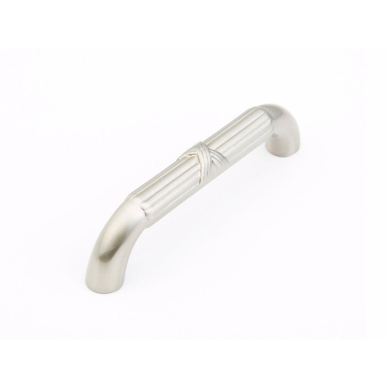 Versailles Arch Pull, Satin Nickel