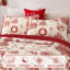 Christmas Reindeer and Wreath 3-Piece Coverlet Set-137257663