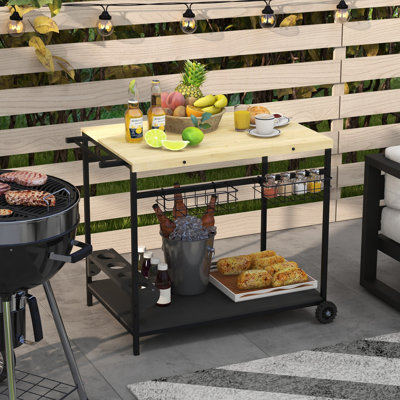 Blanchie Bar Cart by 17 Stories