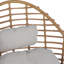 Chaise longue pivotante en osier Ellis