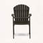 Ensemble de 2 chaises de salle à manger en bois d'acacia Adirondack-838052121