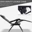Fauteuil inclinable portatif Zero Gravity