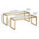 Rocco Glass Top Coffee Table