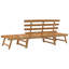 Tonasket Solid Wood Acacia Outdoor Bench