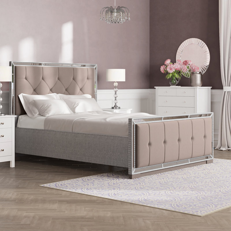 Adriana Upholstered Bed, Kingsize (5')