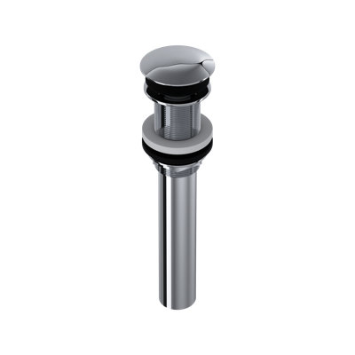 Push Drain Without Overflow