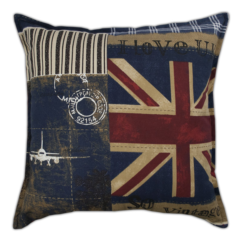 Patchwork Throw Pillow